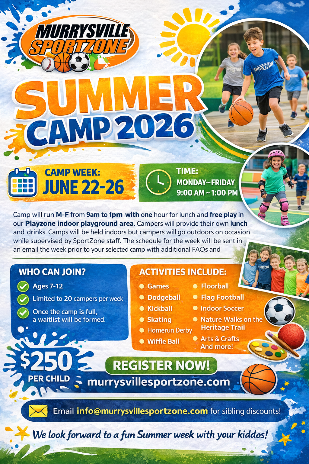 summer camp 2026